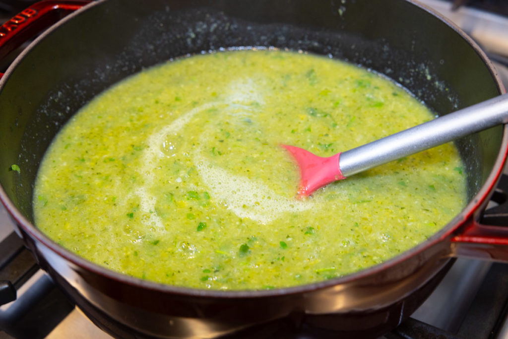 Cooking the Green Detox Soup