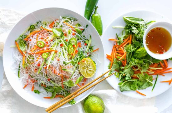 Vietnamese noodle salad