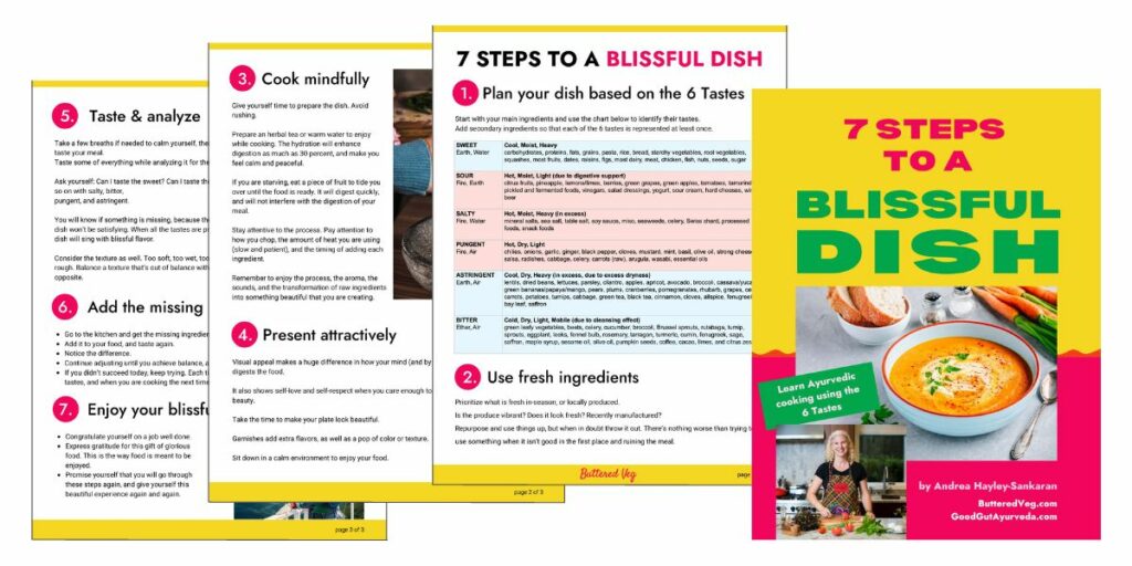 7 steps to a blissful dish