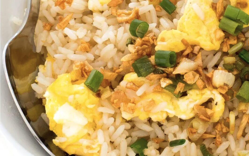 fried rice with eggs