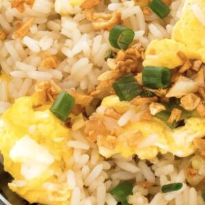 fried rice with eggs